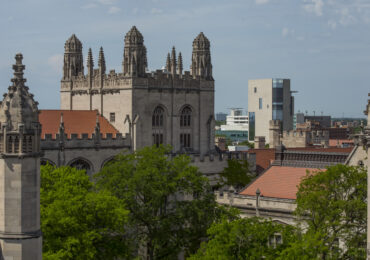 View of the University of Chicago campus