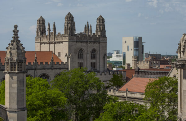 View of the University of Chicago campus